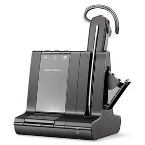 Poly Savi 8245 UC MS USB-A Convertible Wireless DECT Headset System