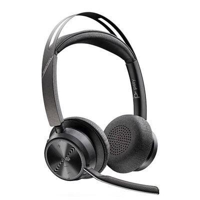 HP POLY VOYAGER FOCUS 2 OTH WIRELESS UC STEREO HEADSET,ANC,BT700 DONGLE,PC/MOBILE, USB-A - 76U46AA