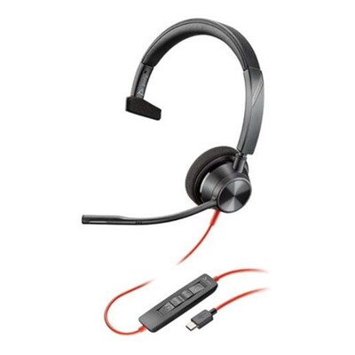 Poly Blackwire 3310-M UC Mono USB-C Headset