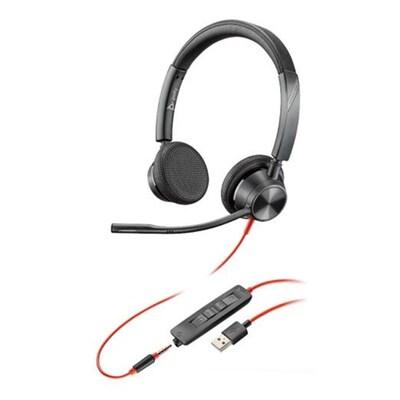 Poly Blackwire 3325-M UC Headset (USB & 3.5mm) - 76J21AA