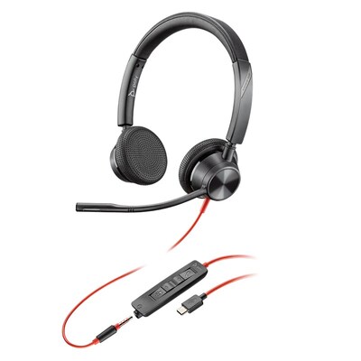 Poly Blackwire 3325-M UC Headset (USB-C & 3.5mm)