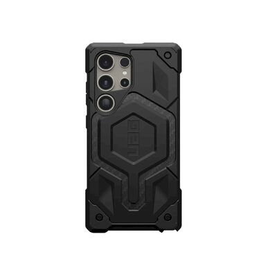 UAG Monarch Pro Magnetic Samsung Galaxy S24 Ultra 5G (6.8') Case - Carbon Fiber (214416114242), 25 ft. Drop Protection (7.6M), Multiple Layers