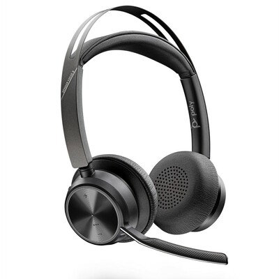 Poly  Voyager Focus 2 UC Wireless Headset With Active Noise Cancellation, USB-C