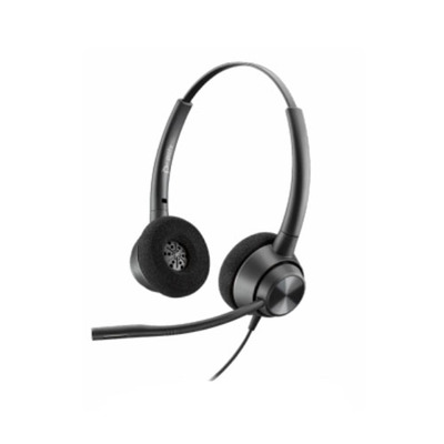Poly EncorePro EP320 Binaural Quick Disconnect Corded Headset 214573-01
