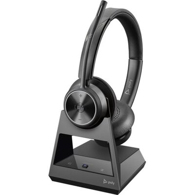Poly Savi 7320 Office, S7320-M, PCDskphn, Stereo, Secure Dect Wireless HEADSET- MSFT Cert 215201-08
