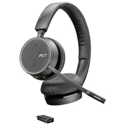 Poly  Voyager 4220 UC Stereo Wireless Headset, MS Teams, USB-C