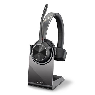 Poly Voyager 4310 UC Mono Bluetooth Headset (Stand & USB Dongle)