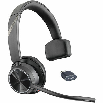 Poly Voyager 4310 UC Monaural USB-C Bluetooth Wireless Headset 218473-01