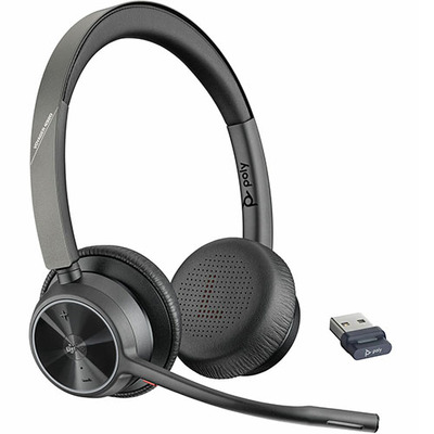 Poly Voyager 4320-M UC Stereo Bluetooth Headset (USB Dongle) - 218475-02