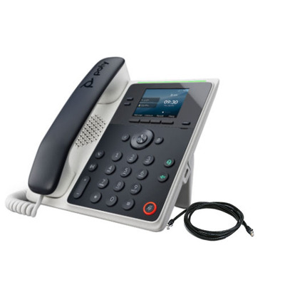 POLY EDGE E100 2-LINE IP DESK PHONE 2200-86980-025