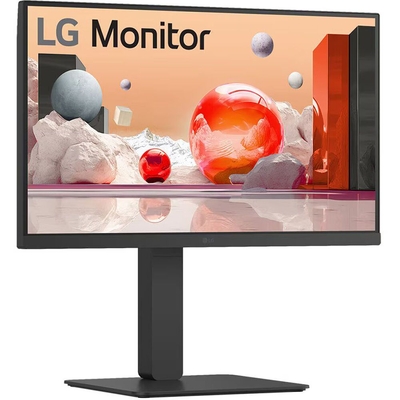 LG 24BA850-B 24'' 16:9 IPS FHD Monitor with Webcam, Microphone & UBC-C