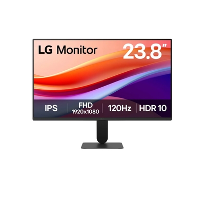 LG 24BF410B-B 24-inch sRGB 99% (Typ.), HDR10, 1ms MBR 120Hz  IPS Full HD Monitor 