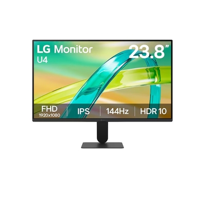 LG 24U411B-B 24″ FHD 144Hz IPS Monitor
