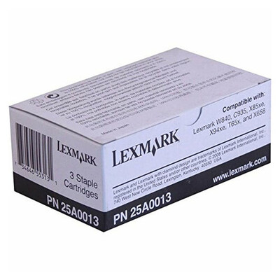 Lexmark STAPLE CARTRIDGE, 3 PACK OF 5K STAPLES/CARTRIDGE