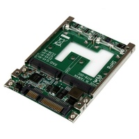 StarTech Dual mSATA SSD to 2.5" SATA RAID Adapter Converter - 25SAT22MSAT