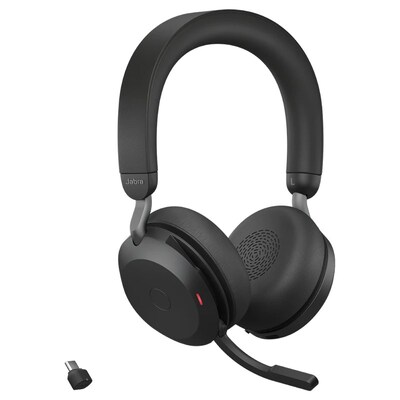 Jabra Evolve2 75 UC ANC Stereo Bluetooth Headset (USB-C Dongle)