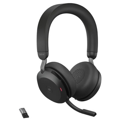 Jabra Evolve2 75 MS ANC Stereo Bluetooth Headset (USB Dongle)