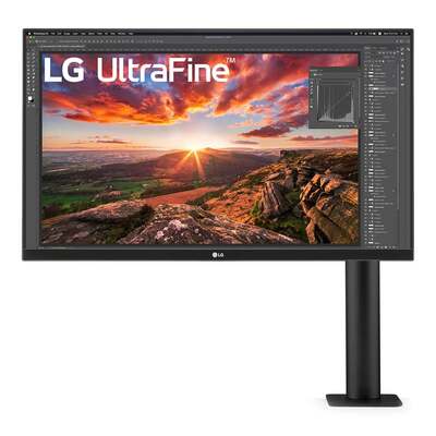 LG 27BN88U-B UltraFine Ergo 27" 4K UHD HDR400 sRGB 99% IPS Monitor USB-C