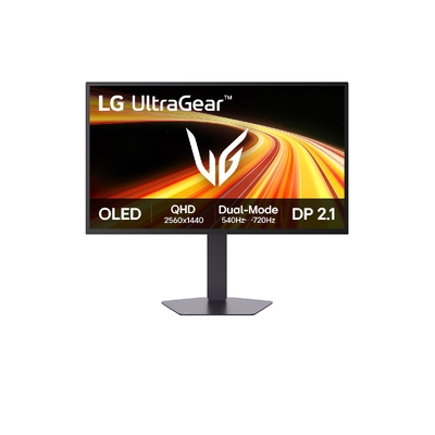 LG UltraGear 27-inch 4th Gen. OLED QHD Gaming Monitorㅣ27GX790B with Dual Mode (720Hz@HD, 540Hz@QHD), 0.02ms(GtG)