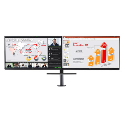 LG Ergo Dual 27" 75Hz QHD HDR10 FreeSync IPS Ergo Monitor