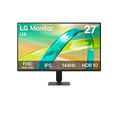 LG 27U411B-B 27″ FHD 144Hz IPS Monitor