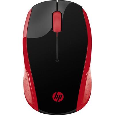 HP 200 EMPRS RED WIRELESS MOUSE