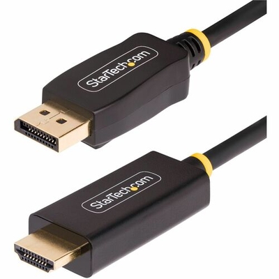 StarTech 2M-DP-HDMI-4K60-HDR 2m Active DisplayPort to HDMI 2.0b Cable - 4K 60Hz HDR