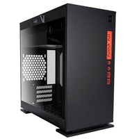 In Win 301 Tempered Glass Micro-ATX Case - Black