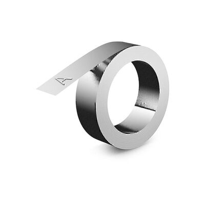 Dymo 31000 Genuine 12mm x 4.88m Aluminum Non-Adhesive Embossing Tape (Box of 10)