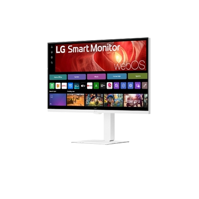 LG UltraFine 32U720SA-W 31.5 4K UHD Smart Monitor with webOS