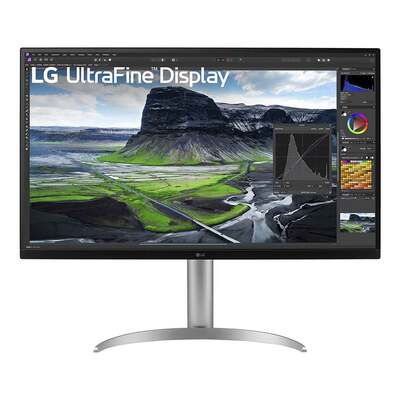 LG 32UQ85RV-W UltraFine 32" 4K UHD HDR400 IPS Monitor with 90W USB-C & DCI-P3