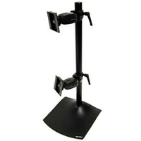 Ergotron DS100 Dual LCD Display Vertical Desk Stand - Supports up to 24" Display