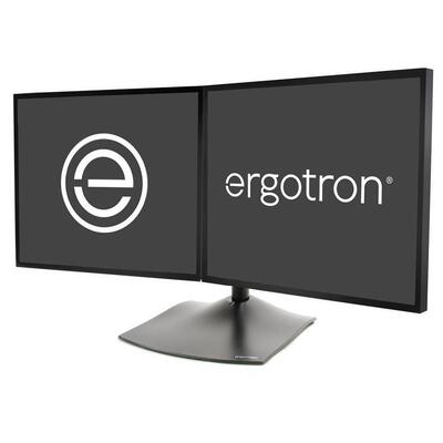 Ergotron DS100 Dual-Monitor Desk Stand, Horizontal