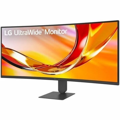 LG UltraWide 34U640B-B 34-inch WQHD 144Hz Curved VA USB-C Monitor