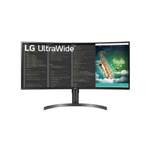 LG 35WN75C-B 35" (16:9) CURVE QHD LED MONITOR, HDMI(2), DP, USB-C, USB(2), HDR10, SPKR,  H/ADJ, VESA