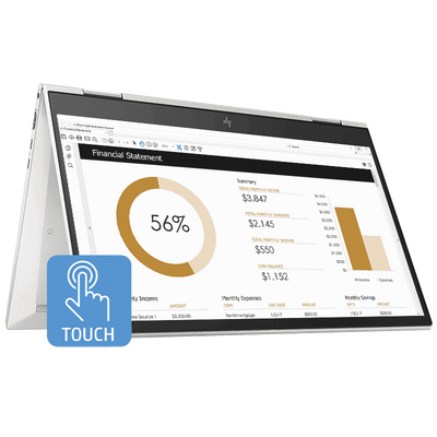 HP Elitebook x360 830 G8, 13.3" FHD TS IR, i7-1165G7, 16GB, 256GB SSD, LTE 4G, PEN, W10P64 (3F9U1PA)