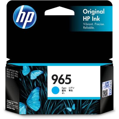 HP 965 CYAN INK CARTRIDGE