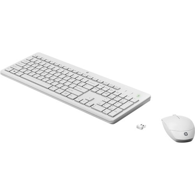 HP 230 Wireless Mouse and Keyboard Combo - White