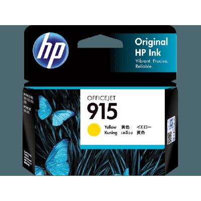 HP 915 Yellow Original Ink Cartridge - 3YM17AA