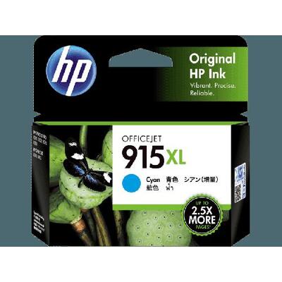 HP 915XL Cyan Original Ink Cartridge - 3YM19AA
