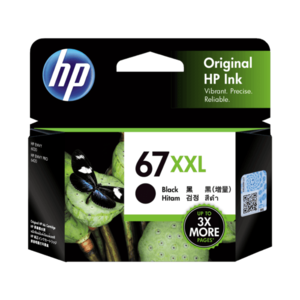 HP 67XXL Black Ink 3YM59AA