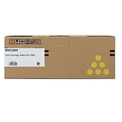 RICOH 407550 PRINT CARTRIDGE YELLOW SP C250S SPC250DN /SPC250SF 1.6K