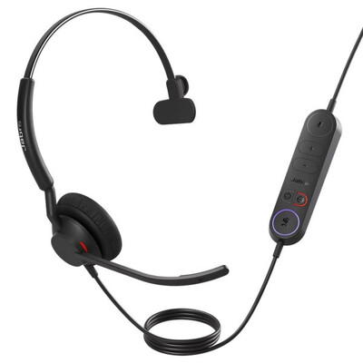 JABRA 4093-413-299 ENGAGE 40 MS MONO HEADSET, INLINE LINK,USB-C 