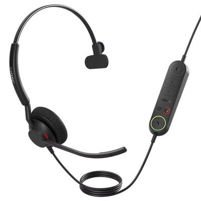 JABRA 4099-413-299 ENGAGE 40 UC STEREO HEADSET, INLINE LINK,USB-C 