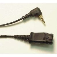 Poly Straight QD Cable to 2.5mm plug (43038-01)