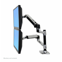 Ergotron 45-248-026 LX Dual Stacking Arm