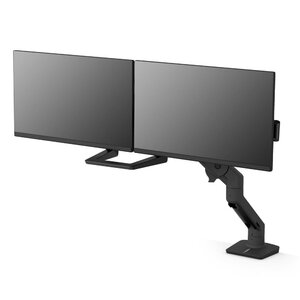 ErgotronHX Desk Dual Monitor Arm (matte black)