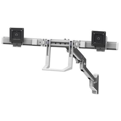 Ergortron 45-479-026 HX Wall Dual Monitor Arm, Polished Aluminum