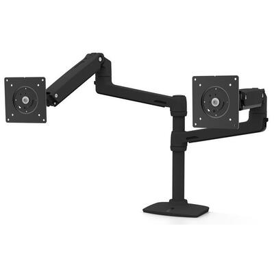 Ergotron 45-492-224 LX Dual Stacking Arm, Black