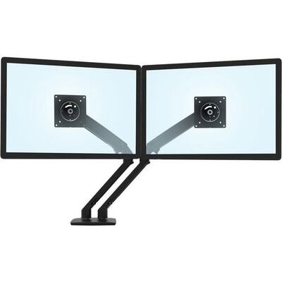 Ergotron 45-496-224 MXV DESK DUAL MONITOR ARM MATTE BLACK